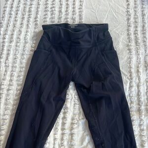 Navy High-Waisted Leggings